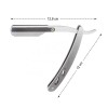 Mens Straight Razor - Beard Knife with 10 Derby Interchangeable Blades - Stainless Steel Replacement Blade in Set with Blades