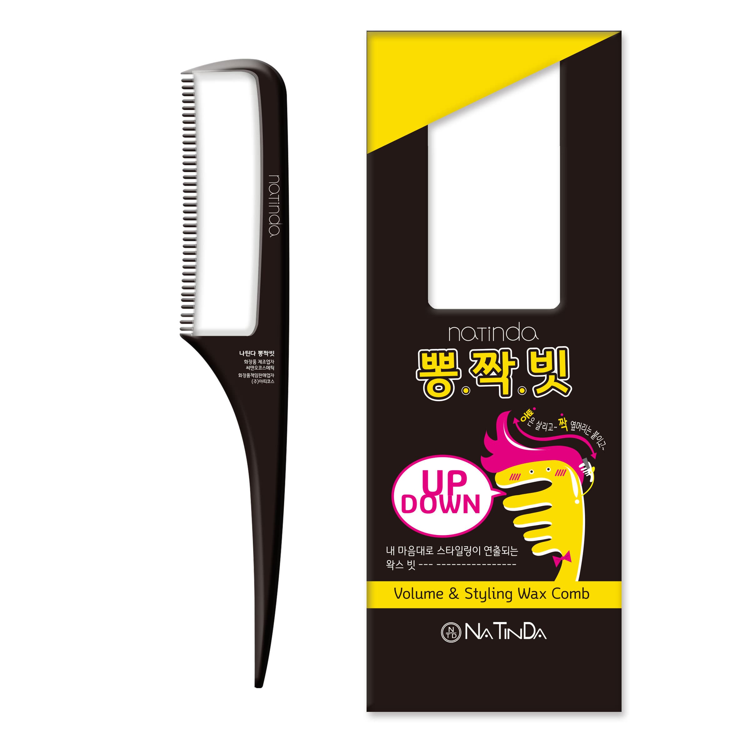 NATINDA Volume &amp; Styling Wax Comb 7g