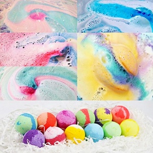 Natural Fragrance Bath Bombs Bubble Skincare Skin Rejuvenation Essential Oil Bubble Fizzy Bathbombs Handmade Soap Bomb