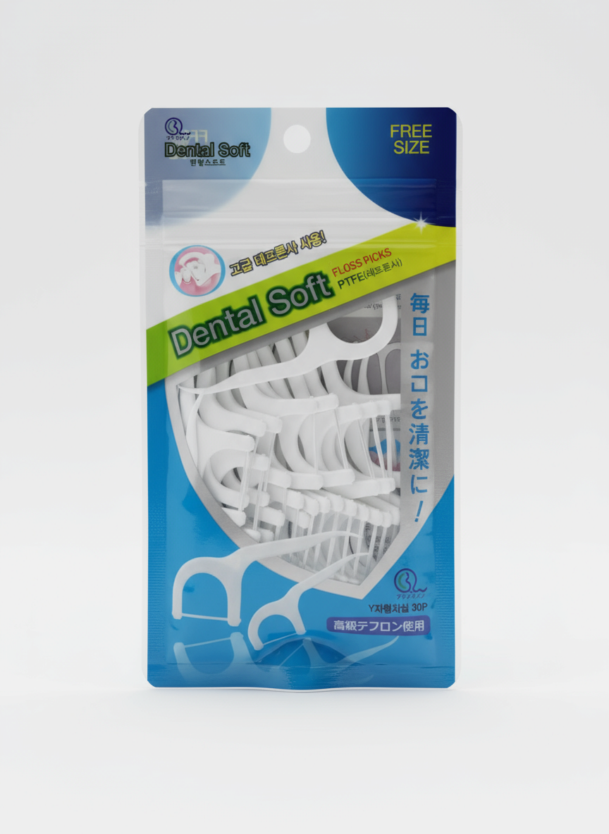 Neo Dental Soft 30P Y-Type Floss Picks