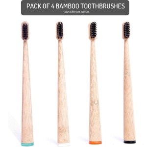 New Arrival 100% Eco Friendly - Zero waste Nature Bamboo Toothbrush