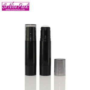 New arrival plastic powder stick foundation with brush