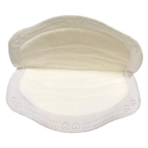 NP01A Hot Selling 130Mm Soft Organic Bamboo Cotton Nursing Bra Pads Anti Leak Women Breast Feeding Pads