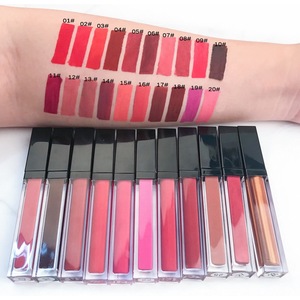 OEM 41 colors custom liquid waterproof cruelty free private label lipstick
