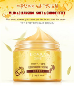 OEM ODM BIOAQUA Foot Care product Shea Butter Nourishing whitening Tender Foot cream