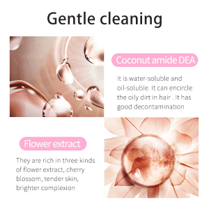 OEM ODM ROREC moisturizing fragrance bath salt body wash shower gel