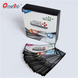 ONUGE Professional Teeth Whitening Private Tooth Whitening Strips Bamboo Strips High Quality Natural OEM ODM Private Logo Strong