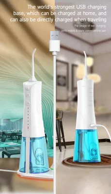 Oral Care Hygiene Irrigator Cordless Floss Water Jet Dental Flosser