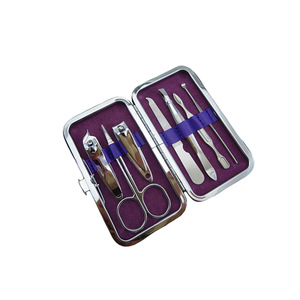 Original Factory hot sale nail clippers Set 7pcs stainless steel nail manicure pedicure set tool