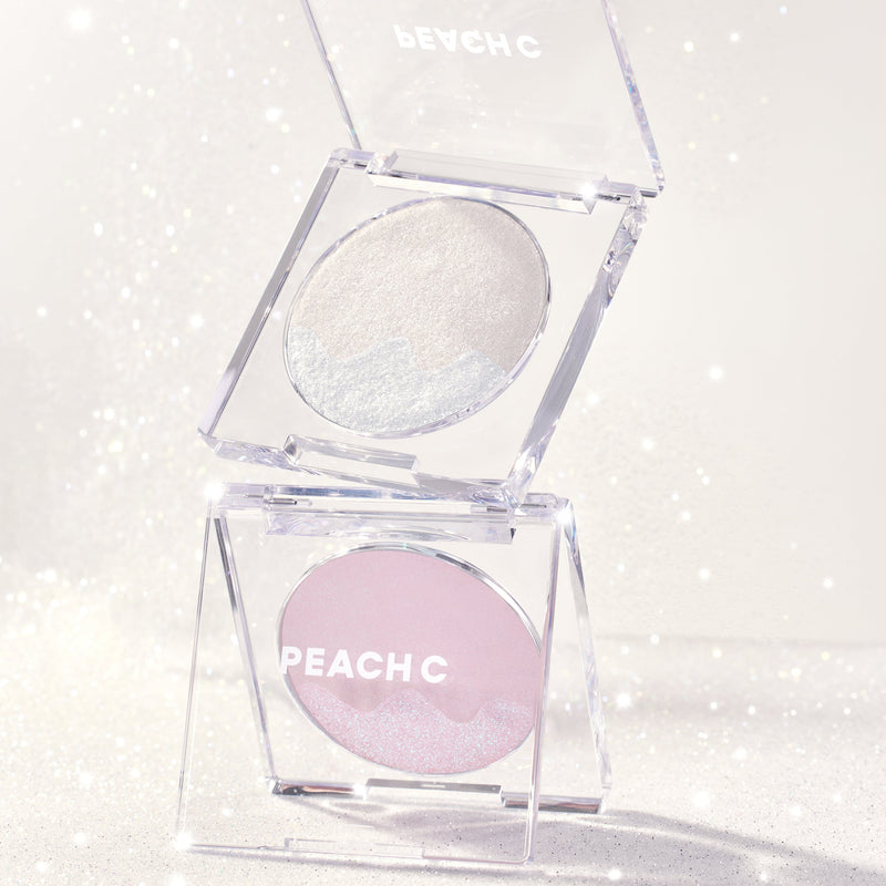 (Peach C) Dual Beam Highlighter [Pear Dia Beam] 4.8g