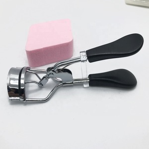premium stainless steel and silicone rubber pads best eyelash curler in customized color for makeup tools kit