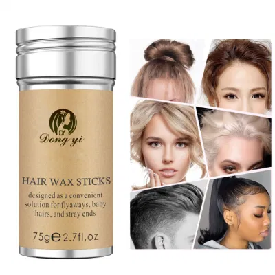 Private Label Hair Wax Stick Long Lasting Styling Wax Stick Hair Edge Control Wax