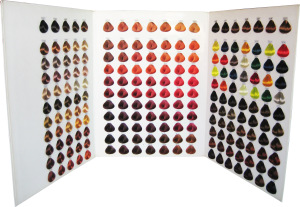 Professional color caralogue and hair color chart for Hair Color Cream/Hair Dye