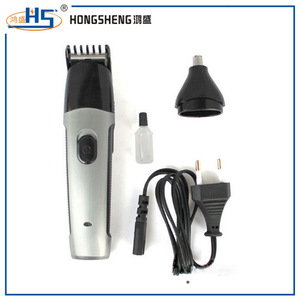 professional men trimmer 2 in1 mini beard trimmer with nose hair trimmer