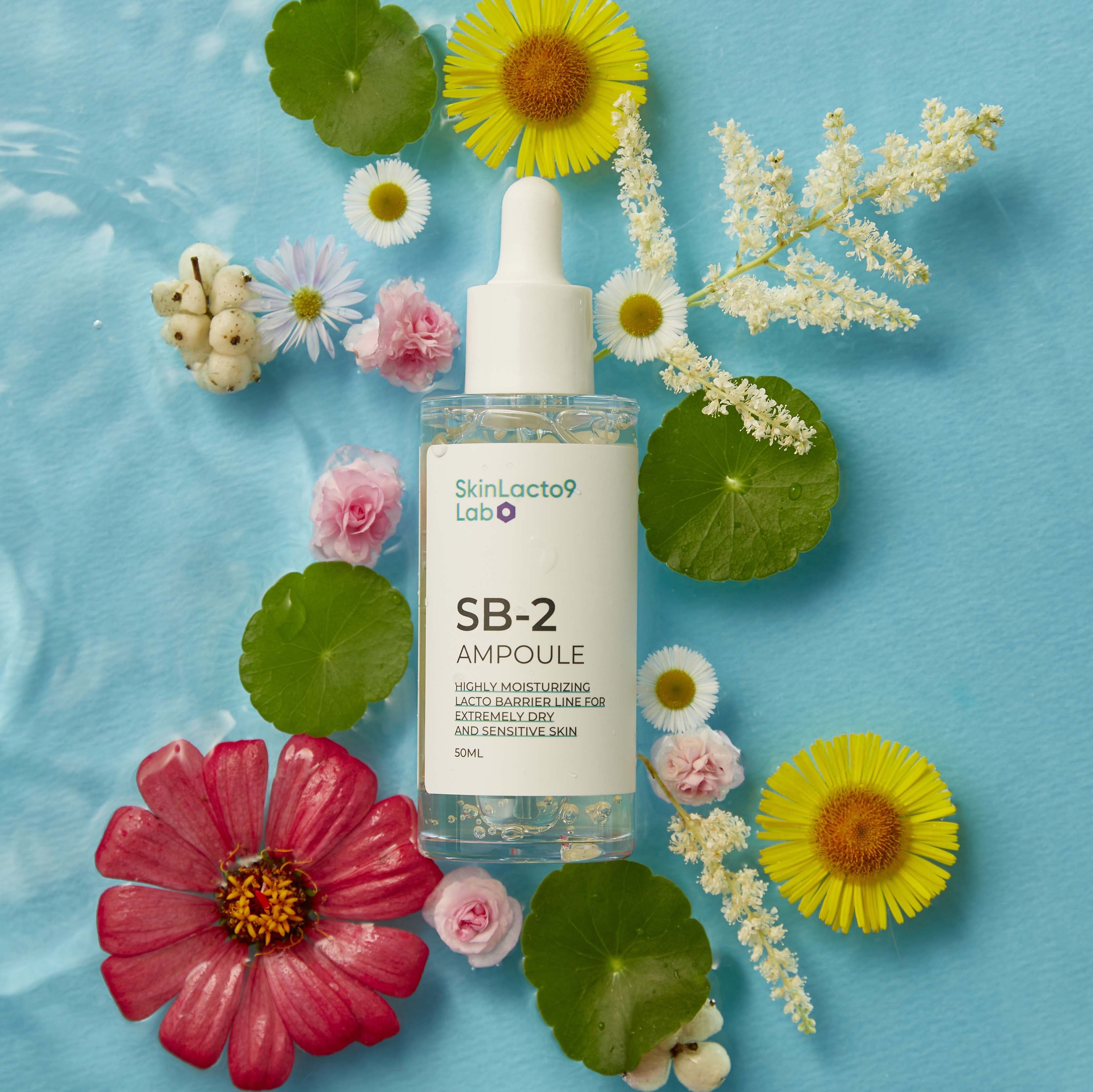 SKINLACTO 9 Lab SB-2  AMPOULE_deep moisture, Barrier strengthening, Whitening/wrinkle dual functiona