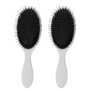 Small Order Accept Private Label Boar Bristle Brush soft cushion extension hair brush