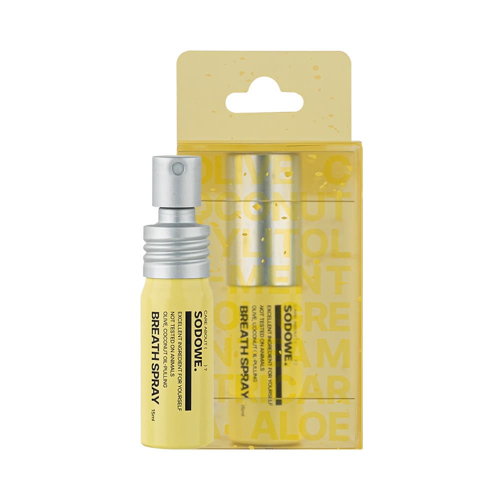 SODOWE, Oil pulling Breath spray, 15ml, Vanilla flavor, oral hygiene