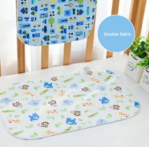 Soft Washable Reusable Printed Baby Diaper with 100% Cotton Double Terry Cloth