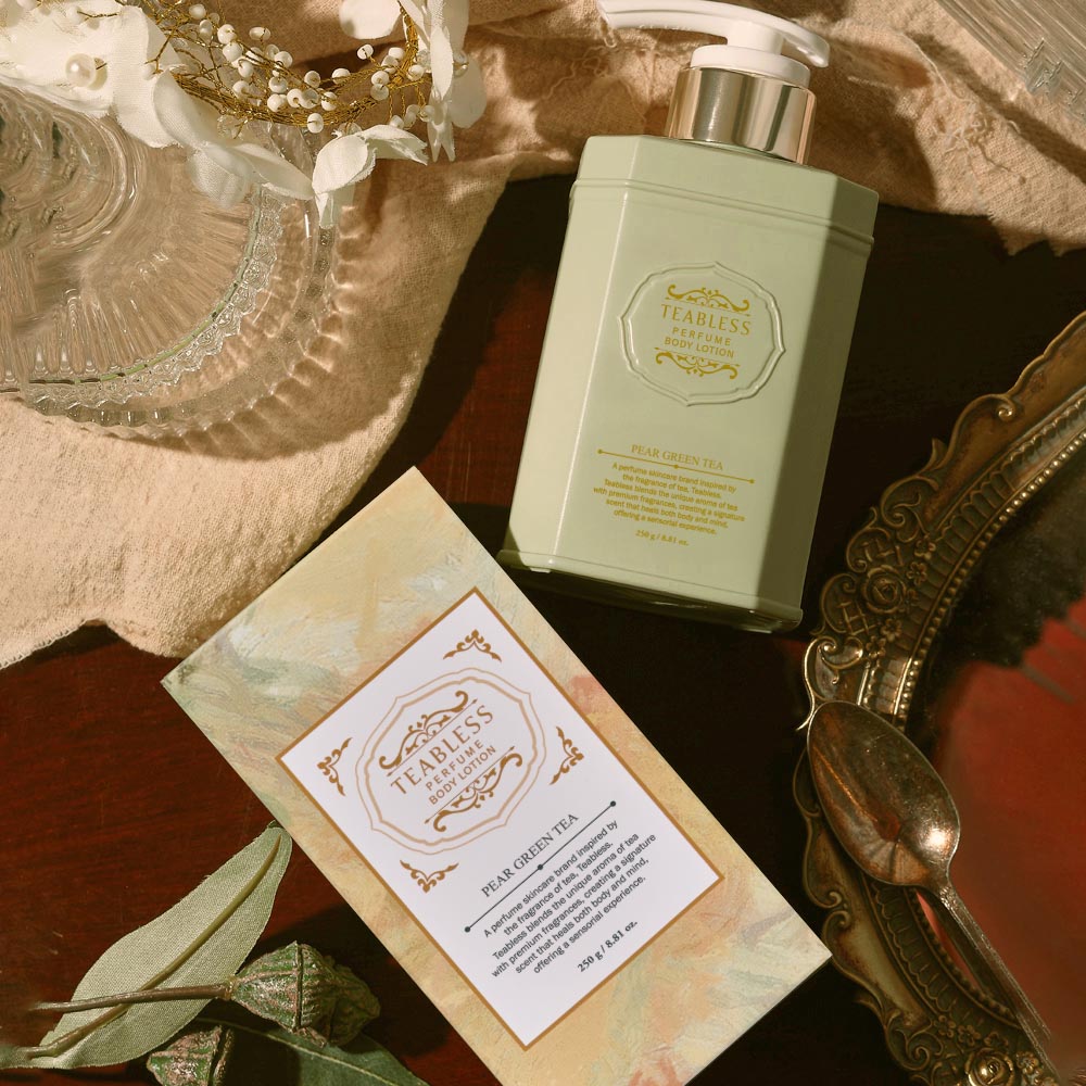 Teabless Perfume Body Lotion Pear Green Tea 250g