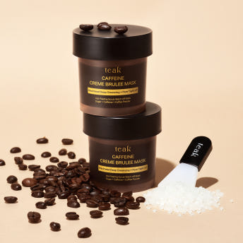 TEAK CAFFEINE CRÈME BRULEE MASK (90G)