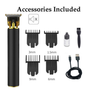 USB Professional hair trimmer beard electric hair r barber hair cutting machine edge outlines finishing rechargeable kits