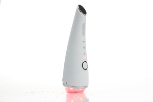 Vibrating Red Blue Light Hot And Cold Face Beauty Device For Wrinkle Removal Skin Care
