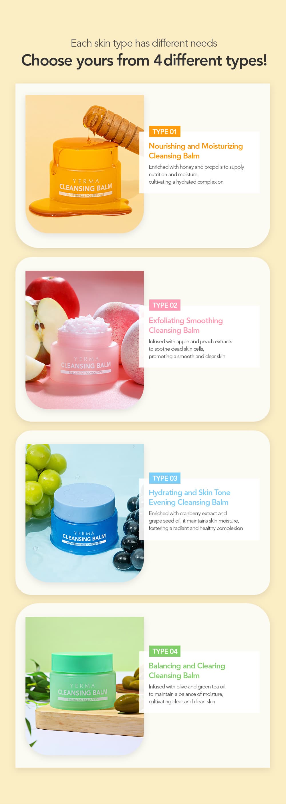 YERMA Cleansing Balm