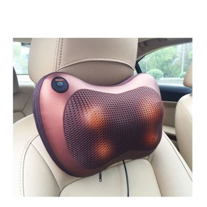 YOUMAY Portable Massage Pillow Magnet Head Shoulder Back Neck Massage Pillow Neck