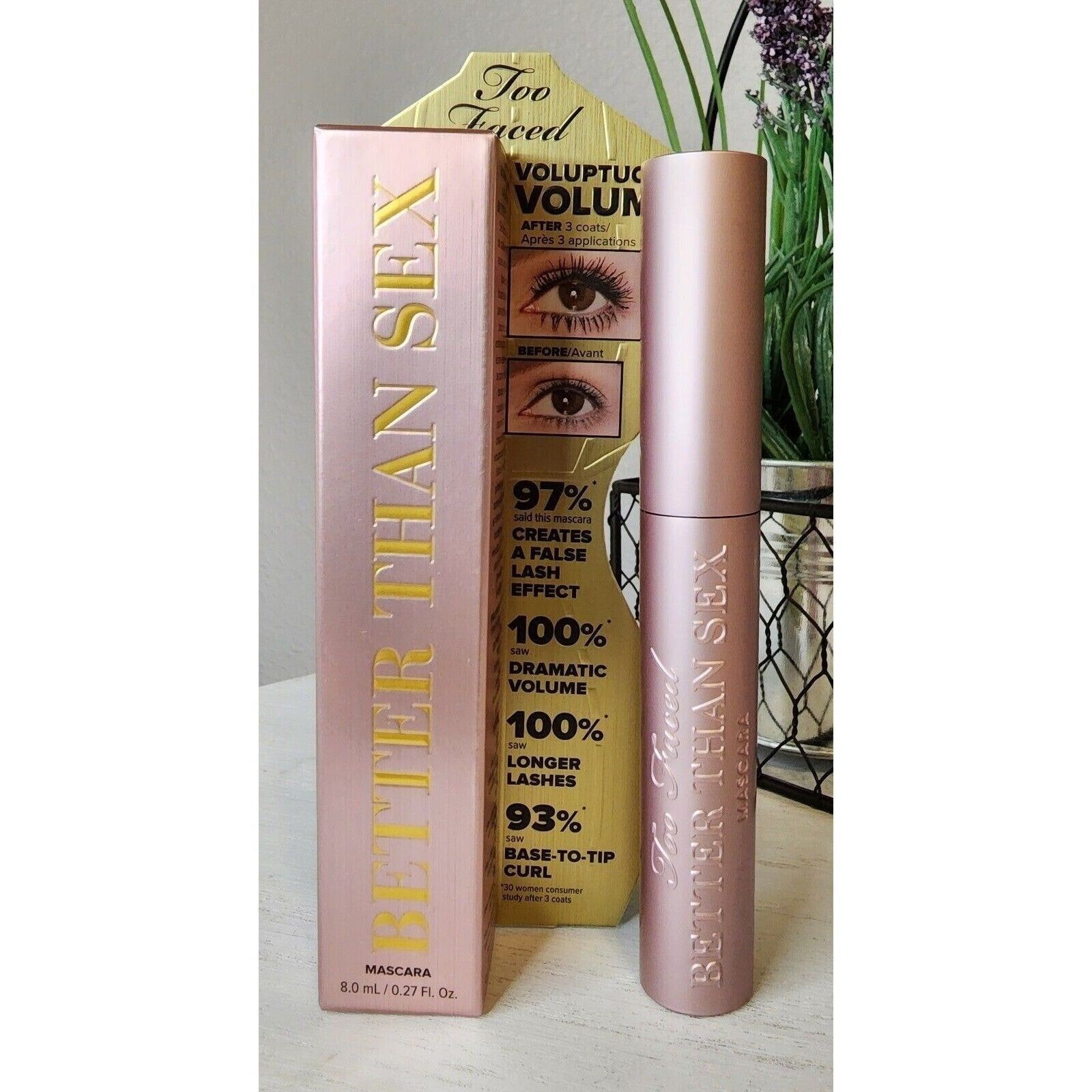Too Faced Volumizing & Lengthening Mascara 8ml