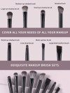 Custom Eye Makeup Brush Set 8PCS – Eyeshadow, Blending, Eyeliner Brushes, Wholesale Private Label Supplier