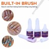 Brush On Nail Glue Art Salon Nail Adhesive Glue Good Stickiness False Nails Glue