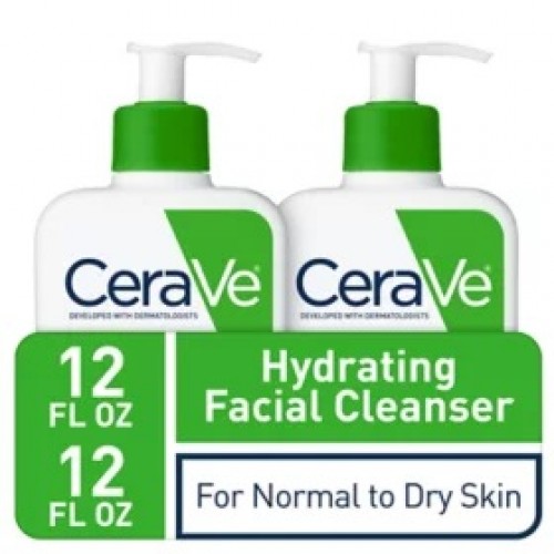 CeraVe Hydrating Facial Cleanser, Normal to Dry Skin (12 fl. oz., 2 pk.)