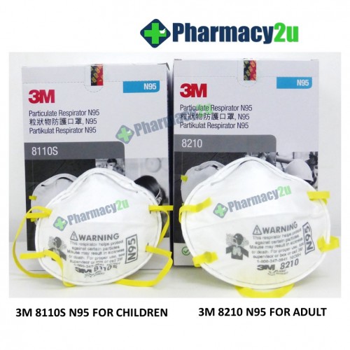 3M N95 Respirator Face Mask