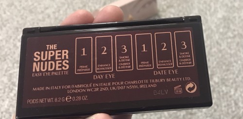 Charlotte Tilbury The Super Nudes Easy Eyeshadow Palette