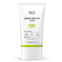 Dr.G Green Mild Up Sun Plus SPF50+ PA++++ 1.69 fl. oz.(50 ml) - (2020 Upgraded Version) Mineral Based Zinc Oxide Formula, Non-greasy, Fragnance-free, Daily Facial Sunscreen For Sensitive Skin