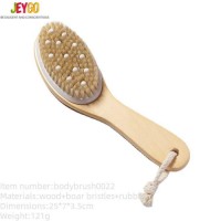 New type hot sale Dry Bath Body Brush Exfoliating Massage Bath Brushes