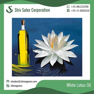100% Pure and Organic White Lotus Essential Oil at Reliable Price