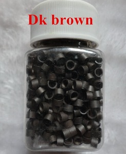 1000pcs 4mm Aluminium micro beads microlinks With Screw Hair Extension tool 4colors in stock