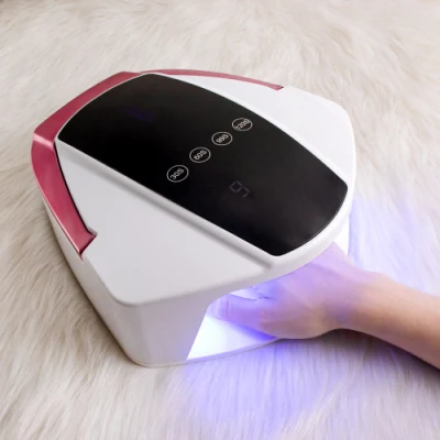 2022 New Rechargeable with Sensor Nail UV Lamp 96W High Power Portable Nail Oven Wireless Nail Lamp LED Nail Lamp