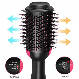 3 in 1 Hot Air Brush Hair Dryer Brush Volumizer Styler Brush