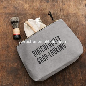  China Canvas Cosmetic Bag Makeup, Cotton Waffle Cosmetic Bag, Canvas Bag Make Up/Mens Toiletry Bags