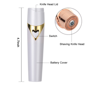 Battery Operated Lady Shaver Facial Hair Remover Epilator