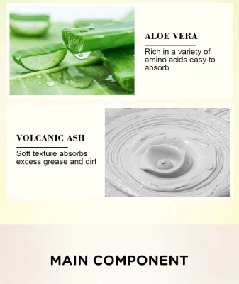 Beauty Cosmetics Skin Care Detoxify Anti Acne Rose Clay Mask