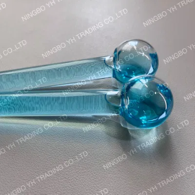 Blue Can Be Refrigerated and Frozen Below 0 Degrees Celsius Massage Ice Glass Ball