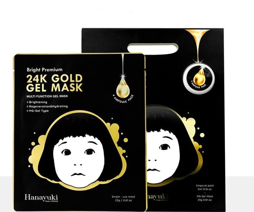 Bright Premium 24K Gold Gel Mask 