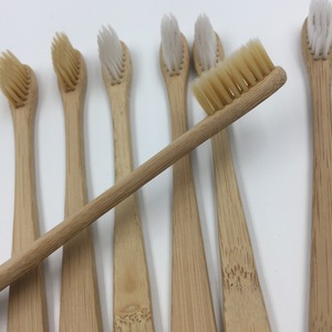 Carbon charcoal Bristles Bamboo Toothbrushes