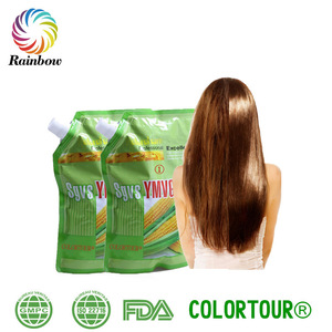 Colortour elegance hair straightening cream perm lotion