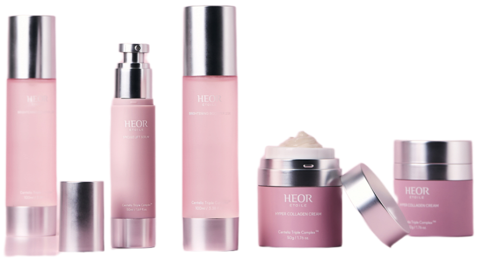 Cosmetics Skin Care / HEOR ÉTOILE BRIGHT &amp; LIFT &amp; COLLAGEN 3TYPE SET