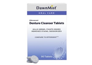 DAWNMIST DENTURE CLEANSER TABLETS