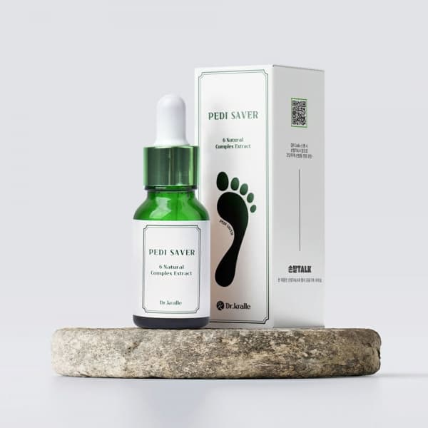 Dr.kralle PEDI SAVER toenail serum for damaged nail , organic ingredients , nail care , 15ml